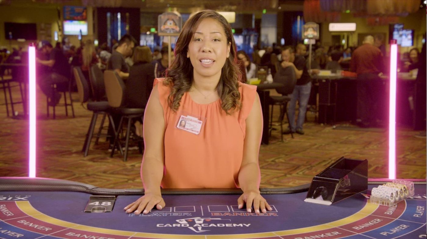 Instructor at game table