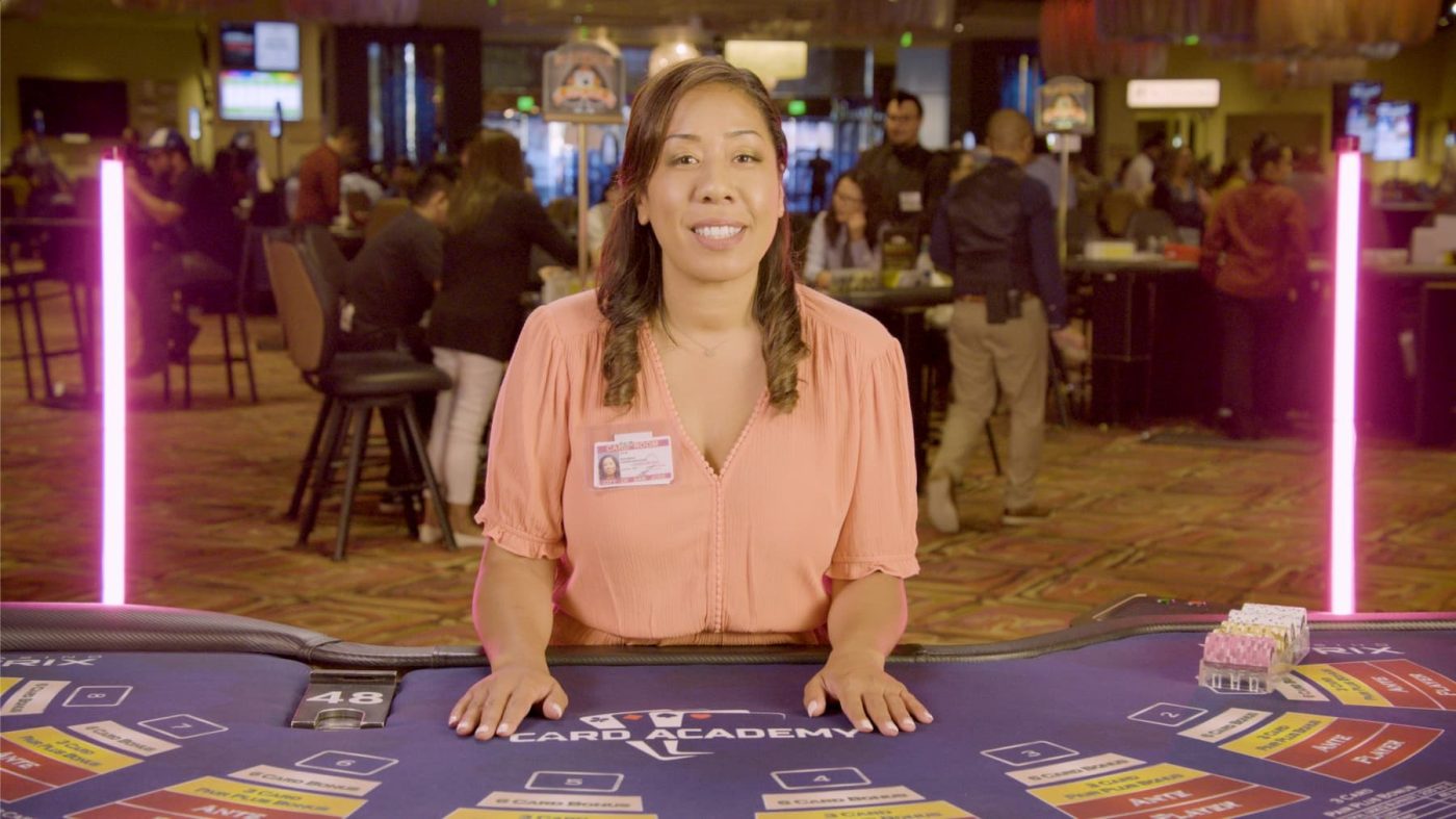 Instructor at game table