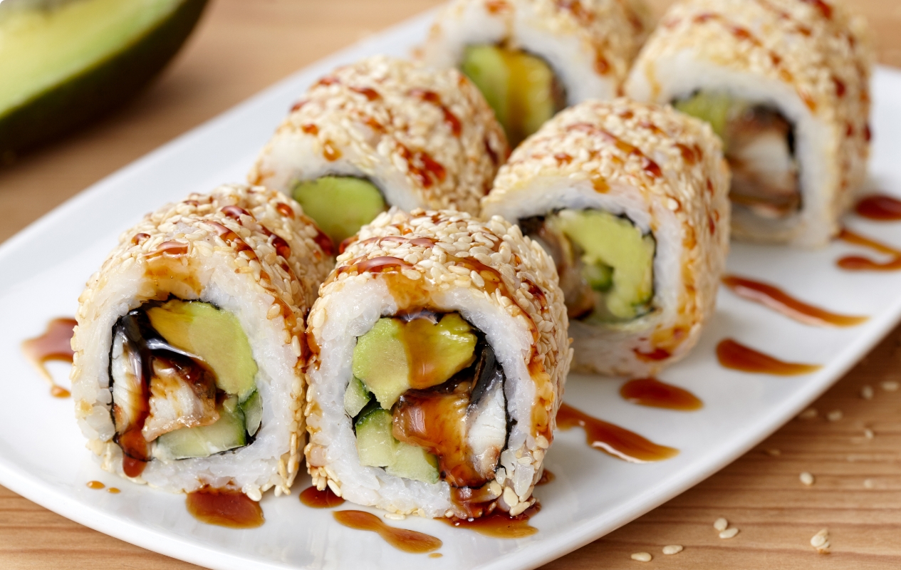 Sushi rolls